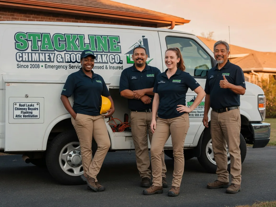 Chimney flashing repair company in Hinton, VA